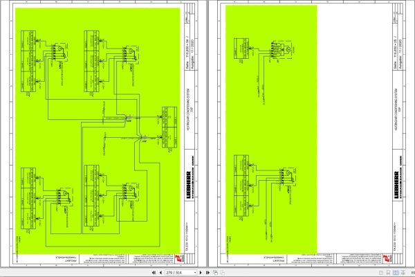 Liebherr Hydraulic Excavator TA230 Service Manual 12260085 12.2020 1