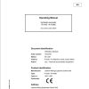 Liebherr Mining Crawler Excavators R9150 Operating Manual 38079 2021