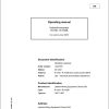 Liebherr Mining Crawler Excavators R9150 US Operating Manual 38079 2021