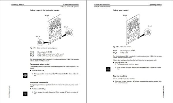 Liebherr Mining Crawler Excavators R9200 Operating Manual 2021 1