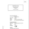 Liebherr Mining Crawler Excavators R9250E Operating Manual 2021