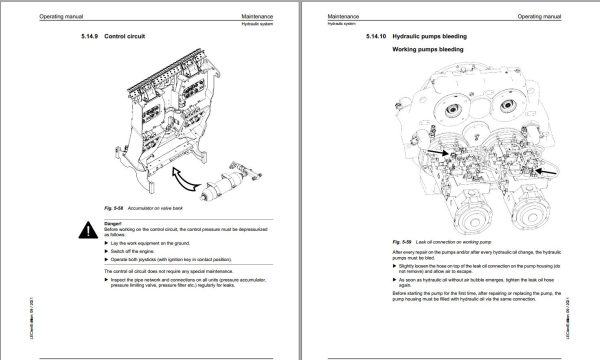 Liebherr Mining Crawler Excavators R9350 Operating Manual 1001 2021 1