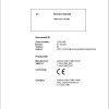 Liebherr Telescopic Handler T35 6 1680 05S T35 6 1680 3AS Service Manual 12261268 2021
