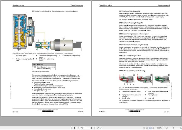 Liebherr Wheel Loader L518 1664 Service Manual 12204903 1