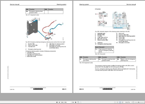 Liebherr Wheel Loader L538 1754 Service Manual 12261290 1