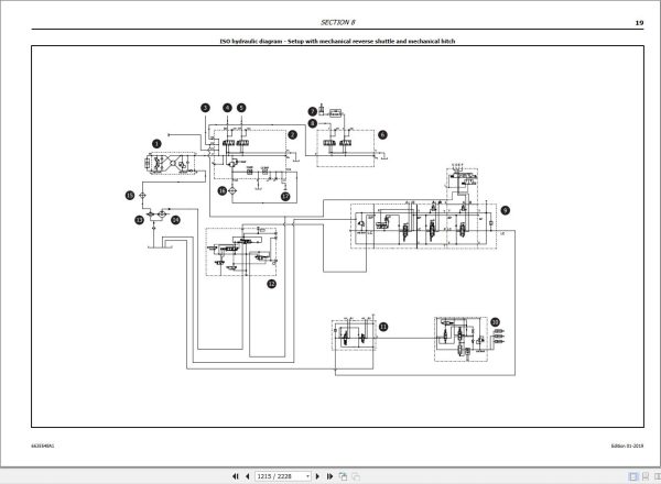 McCORMICK Tractor X5.35 X5.45 X5.55 Diagrams Service Manual 6635548A1 3