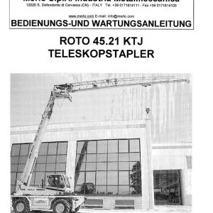 Merlo Roto KSC R45.19 R45.21 R50.16 Service Manuals Schematics 2024