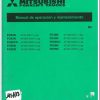 Mitsubishi FG40N to FD55N Operation And Maintenance Manual 99730 79H00 ES