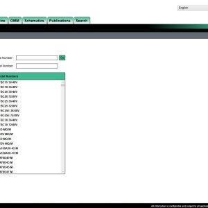 Mitsubishi Forklift MCFE EPC 04.2023 Spare Parts Catalogue 1
