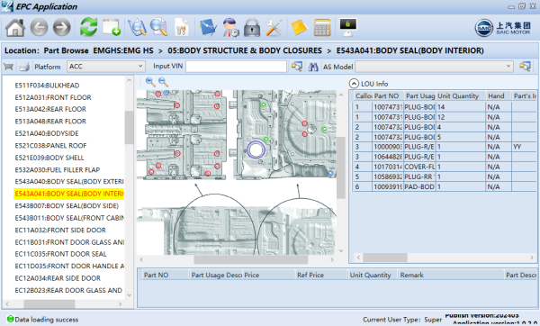 SAIC MOTOR EPC Update 03.2024 Electronic Parts Catalog 6