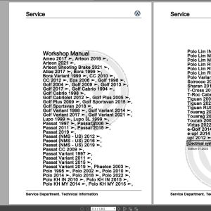 Volkswagen EOS 2006 Wiring Diagrams Repair and Maintenance Manuals 1