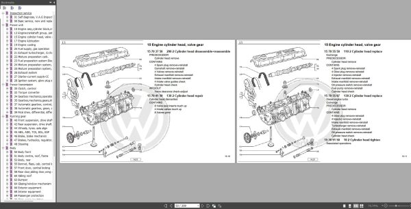 Volkswagen Golf I Wiring Diagrams and Repair Manuals 2
