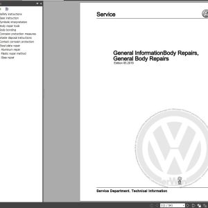 Volkswagen Golf II Maintenance Manual 1