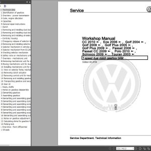 Volkswagen Golf V Plus Jetta Wiring Diagrams Maintenance and Repair Manuals 1