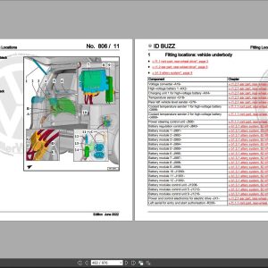 Volkswagen ID Buzz 2022 Wiring Diagrams 2