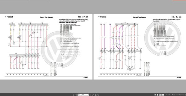 Volkswagen Passat 2011 2018 Wiring Diagrams Repair and Maintenance Manuals 2