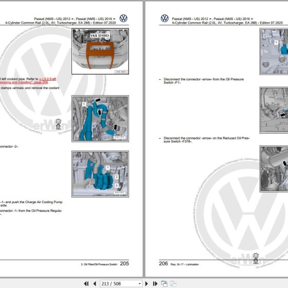 Volkswagen Amarok 2011 - 2022 Wiring Diagrams, Maintenance and Repair