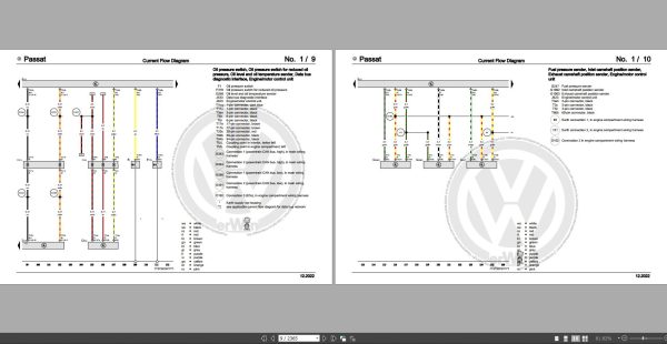 Volkswagen Passat 2019 Wiring Diagrams Repair and Maintenances Manuals 2