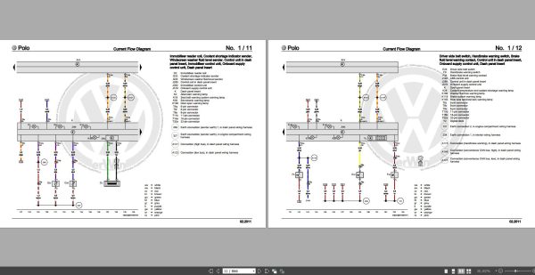 Volkswagen Polo 2002 2005 Wiring Diagrams Repair and Maintenance Manuals 2