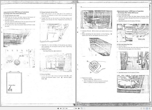 002 Hitachi Hydraulic Excavator UH M10 Operation Manual EM800 1 1