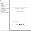 015 Hitachi Hydraulic Excavator UH033 Operation Manual EM104 2 3
