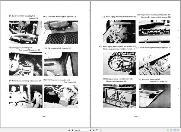 021 Hitachi Hydraulic Excavator UH03D Operating Service Manual 1