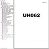 056 Hitachi Hydraulic Excavator UH062 Service Manual KM037 00