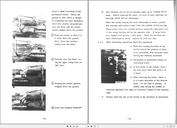 063 Hitachi Hydraulic Excavator UH06DT Operating Service Manual EM161 2 1