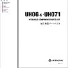 076 Hitachi Hydraulic Excavator UH071 Parts Catalog EN JP