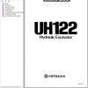 121 Hitachi Hydraulic Excavator UH122 Operation Manual EM171 1 4
