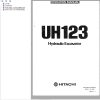 124 Hitachi Hydraulic Excavator UH123 Operation Manual EM156 1 1
