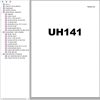 133 Hitachi Hydraulic Excavator UH141 Service Manual KM026 00