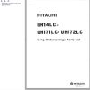 149 Hitachi Hydraulic Excavator UH171LC Long Undercarriage Parts List P1239 BL 3 EN JP