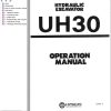 162 Hitachi Hydraulic Excavator UH30 Operation Manual EM780 2