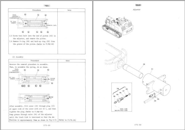 164 Hitachi Hydraulic Excavator UH30 Service Manual 1