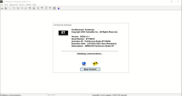 CAT Electronic Technician 2024A Remote Installation 1