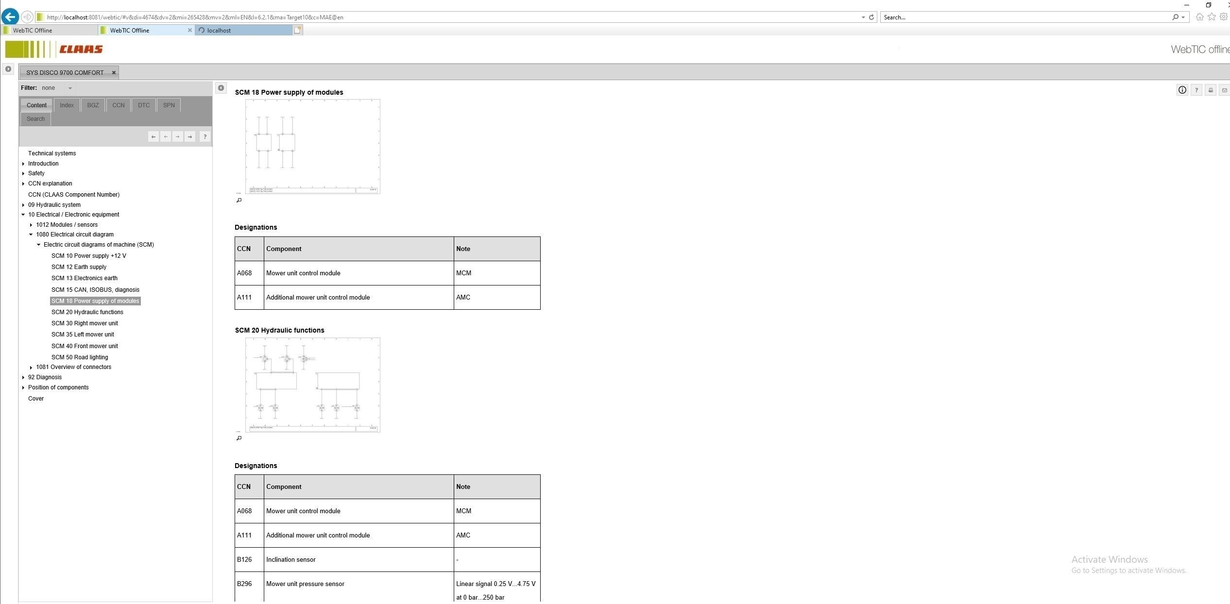 CLAAS WebTIC Offline EN 05.2024 Operator Manual Repair Manual Service Documentation 1