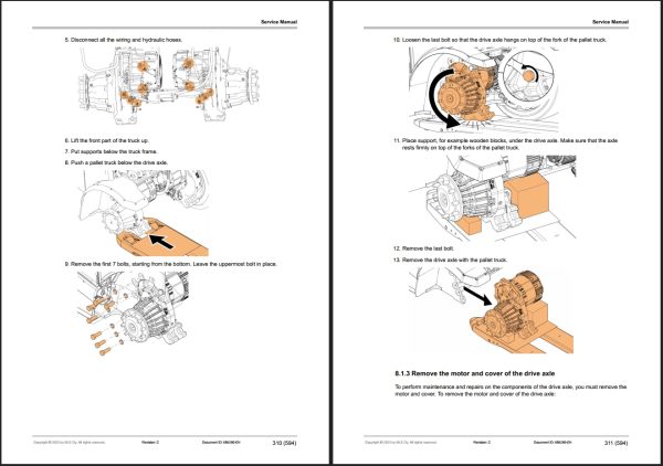 Caterpillar MCFS Operation Parts Service Manual and Schematics PDF 04 4 1