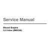 Doosan Diesel Engine DB33A 3.3 Liter Service Manual SB2013E02 1