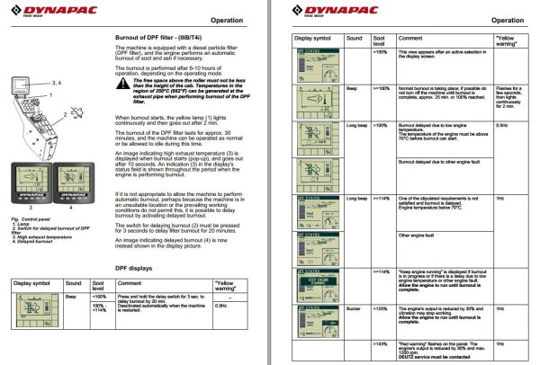 Dynapac CA5000 CA6500 Operation Maintenance Manual PDF 2