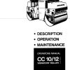Dynapac CC10 CC12 Operation Maintenance Manual PDF 1