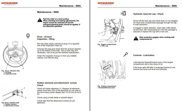 Dynapac CC102 Operation Maintenance Manual PDF 2