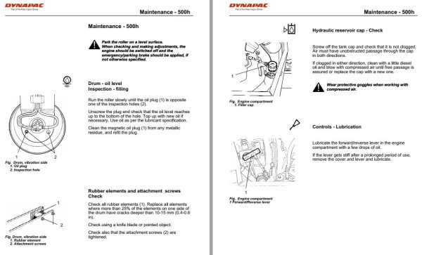 Dynapac CC102C Operation Maintenance Manual PDF 2
