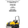 Dynapac CC1100C CC1200C Operation Maintenance Manual PDF 1