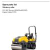 Dynapac CC1100C Plus Spare Parts List PDF 1