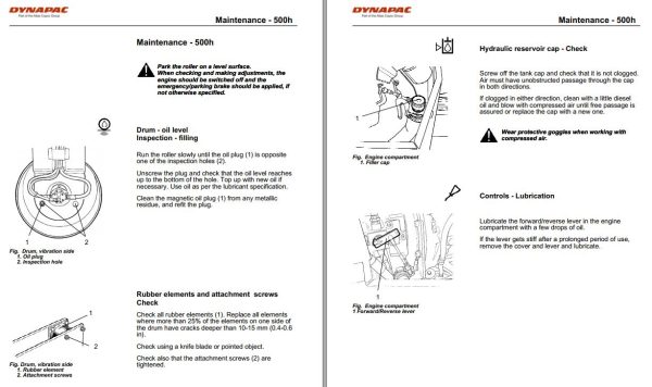 Dynapac CC122C Operation Maintenance Manual PDF 2