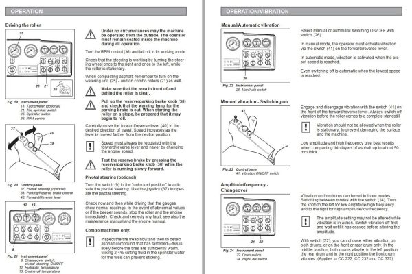 Dynapac CC222 CC222C CC232 CC232C CC322 Operation Manual PDF 2