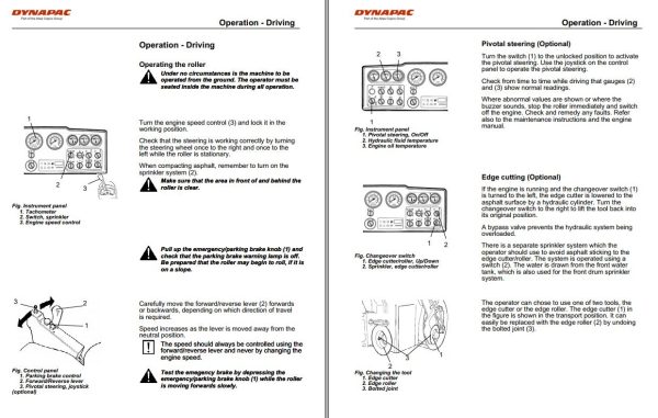 Dynapac CC232CHF Operation Maintenance Manual PDF 2