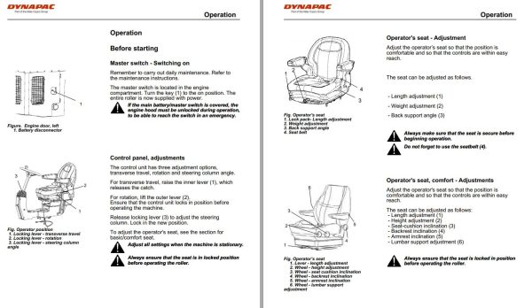 Dynapac CC334CHF Operation Maintenance Manual PDF 2
