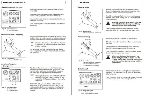 Dynapac CC622 CC622HF Operation Manual PDF 2